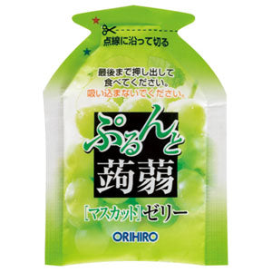 オリヒロ　ぷるんと蒟蒻ゼリーパウチ マスカット＋オレンジ